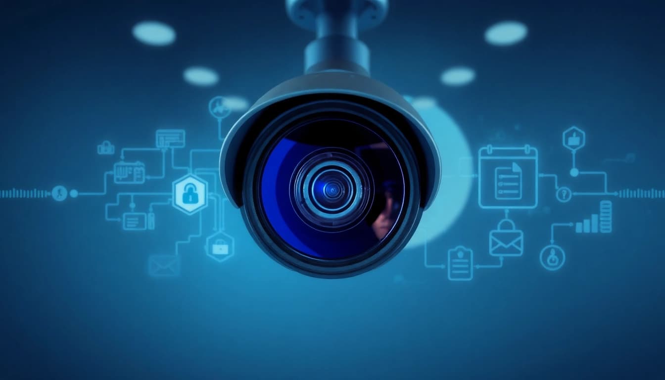 Grafik zur Lauschabwehr in Aachen, die Sicherheitslösungen und Datenschutzstrategien darstellt
