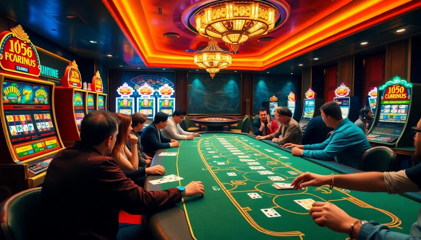 Play vibrant casino games at Nhà cái jun88 with exciting slots and roulette.