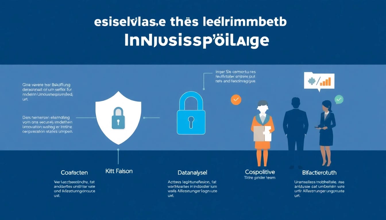 Visualisierung von Industriespionage-Maßnahmen in Hannover mit Unternehmensschutzstrategien