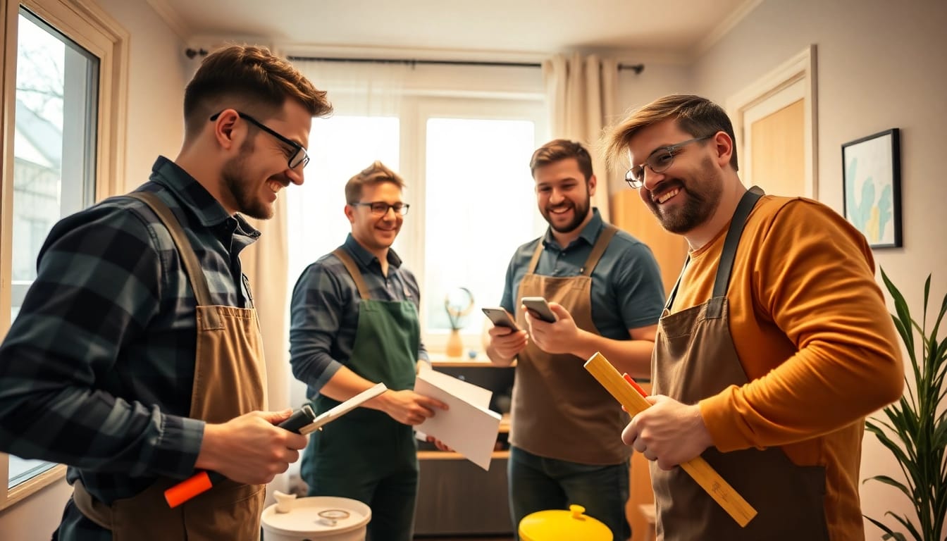 Professionelle Entrümpelung Wien: Das Team räumt besenrein eine Wohnung und sorgt für Ordnung.