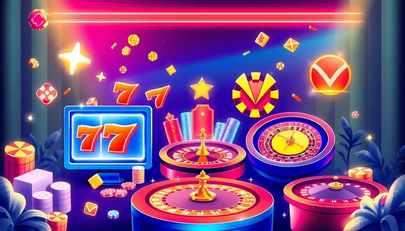 Explore exciting games like slots and blackjack at Online Casinos Österreich, featuring modern digital gameplay and vibrant visuals.