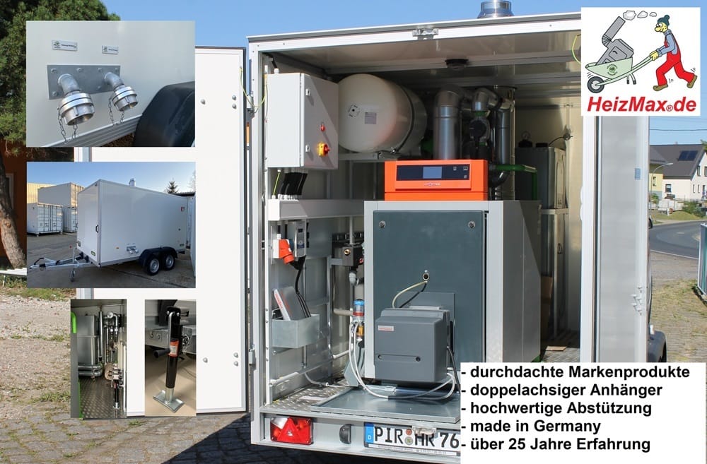 Heizcontainer: Effiziente Heizlösungen für Baustellen und Großprojekte