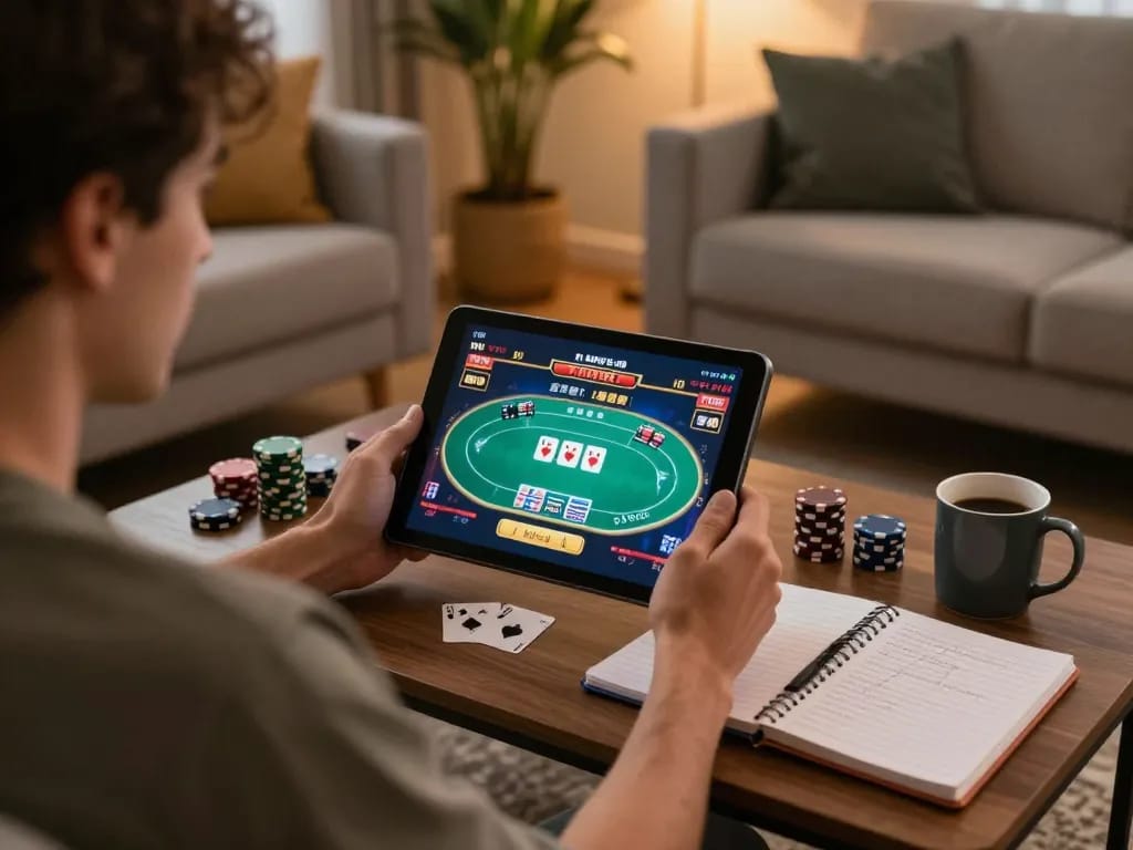 Engage in thrilling poker gameplay on https://bl555.agency/ with a cozy home environment.