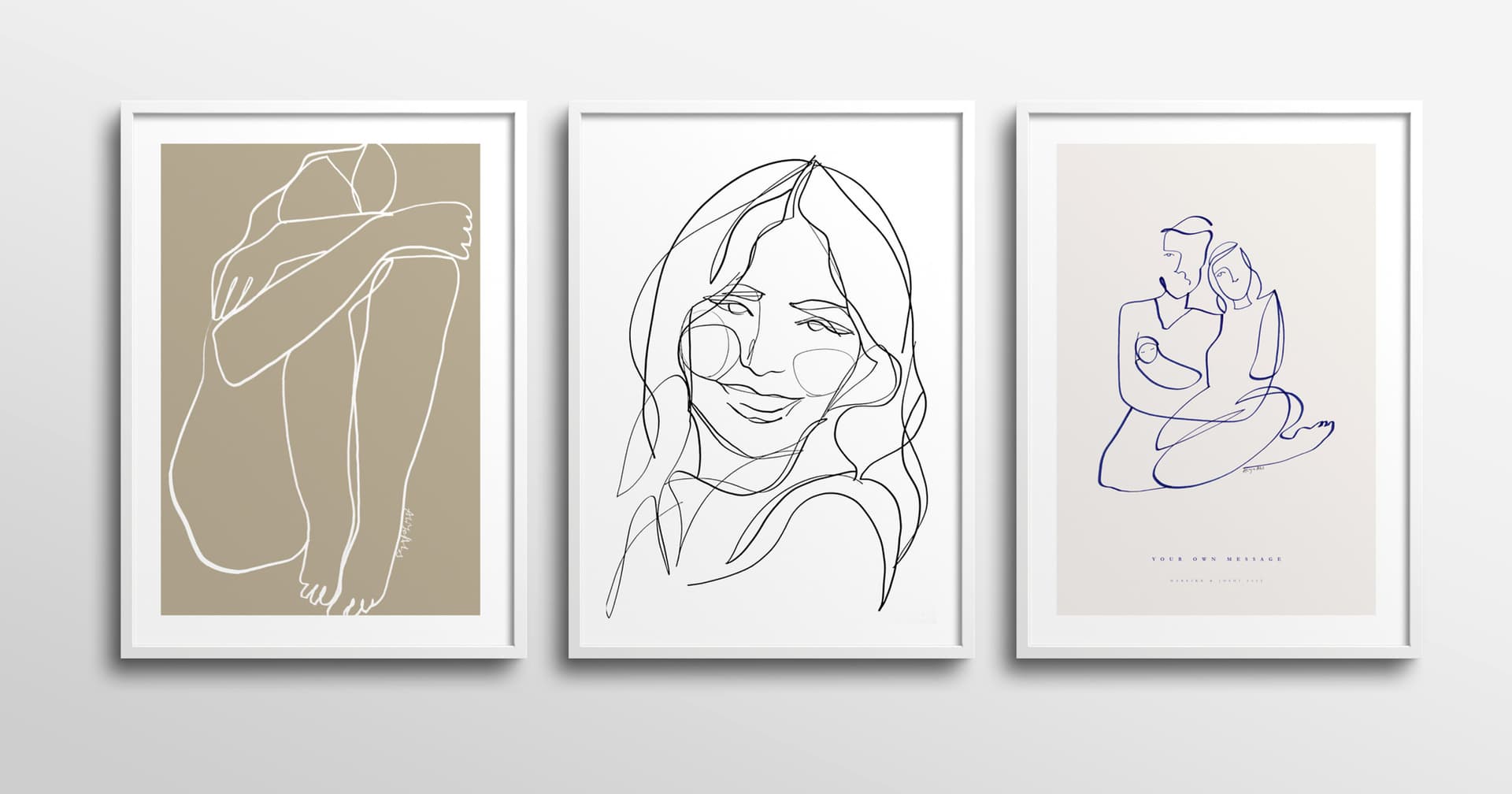Portrait zeichnen lassen nach Fotovorlage bei Families Portrait