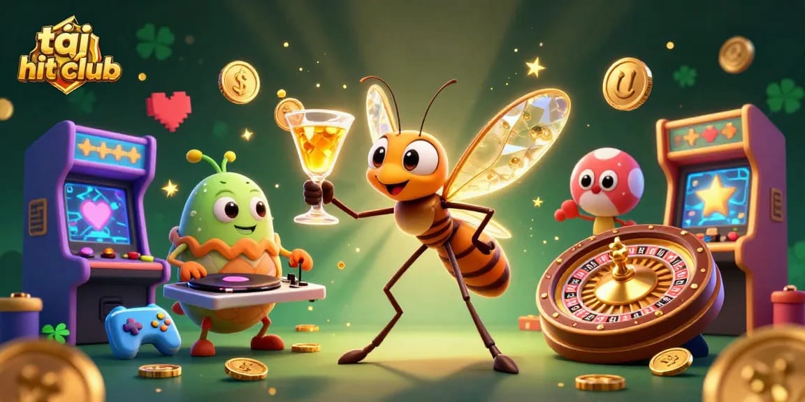 Enjoy gaming excitement and creativity with tải hit club, showcasing a unique 3D casino scene.