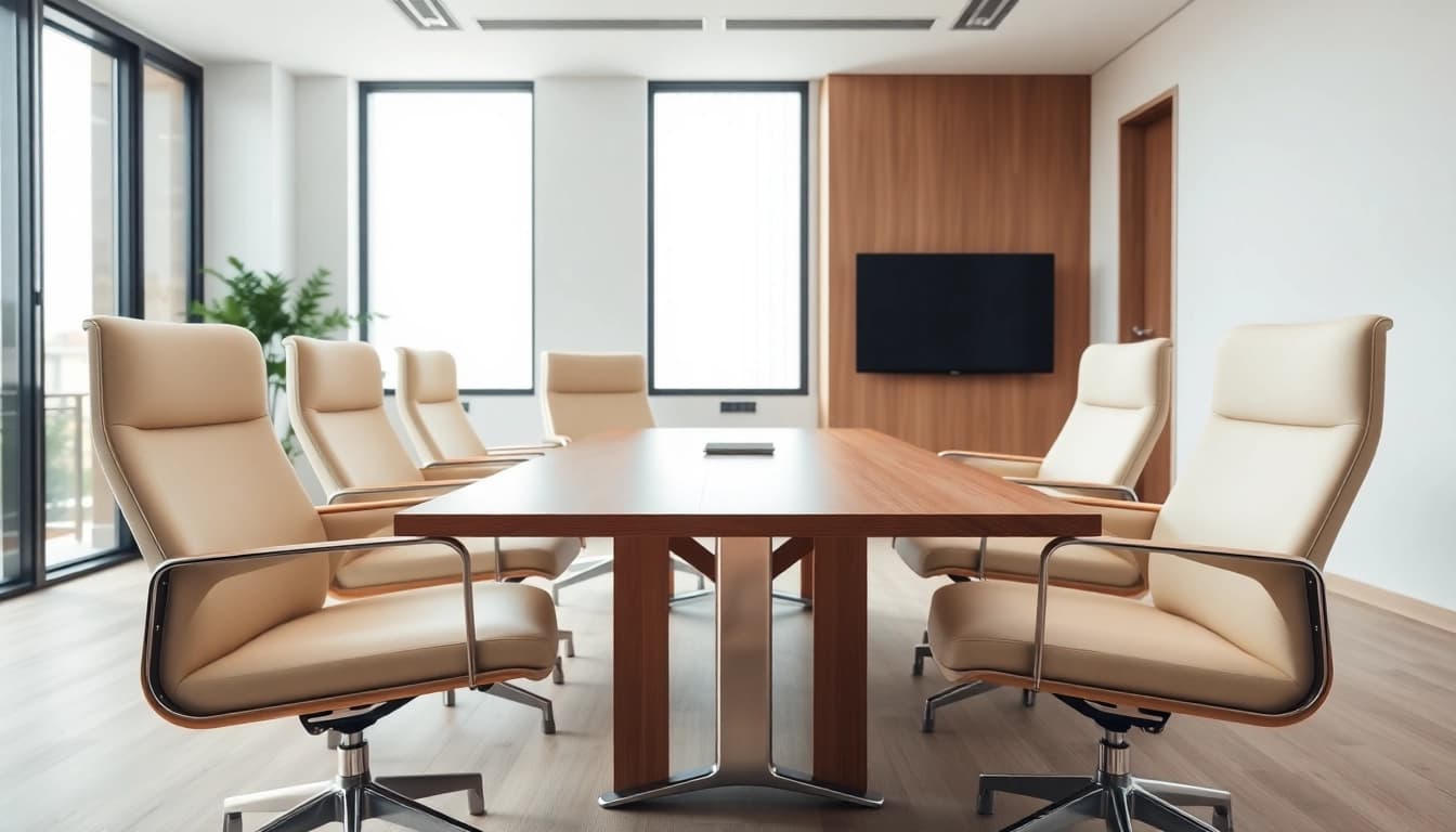 Refurbished Vitra chairs in a modern office environment showcasing comfort and style.