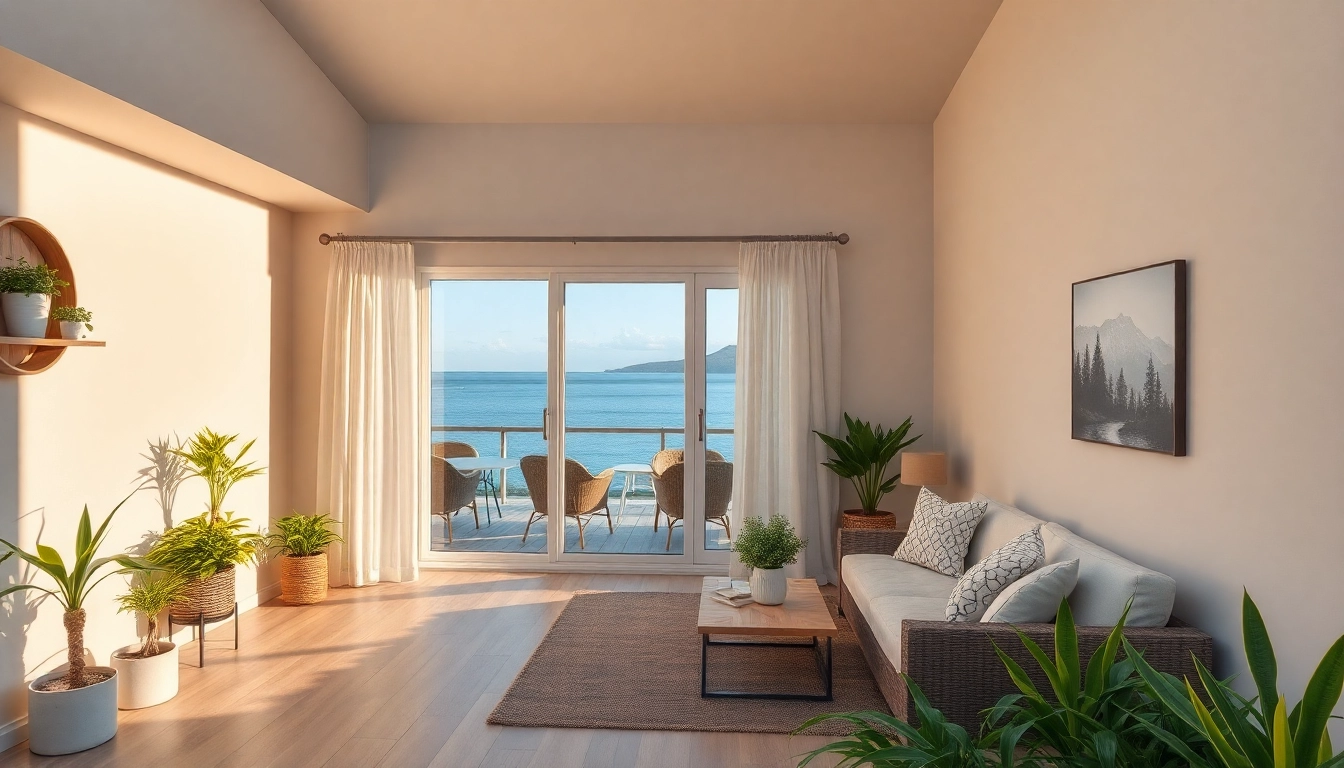 Nordzypern Immobilien: Entspannen Sie in einem modernen Haus mit Meerblick und einladendem Garten.