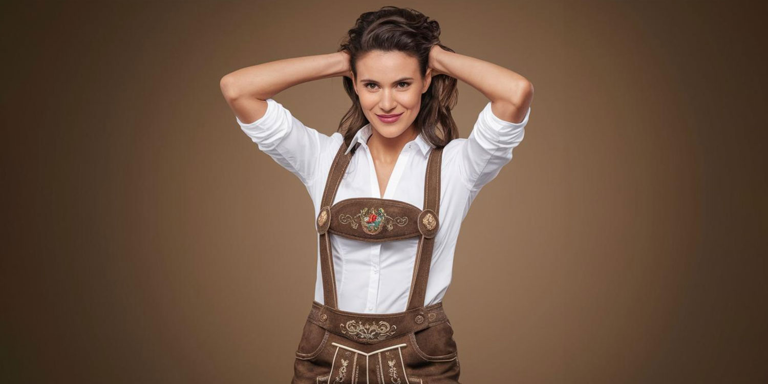 Lederhose Damen: Modische Auswahl an Damen-Lederhosen mit Express-Versand