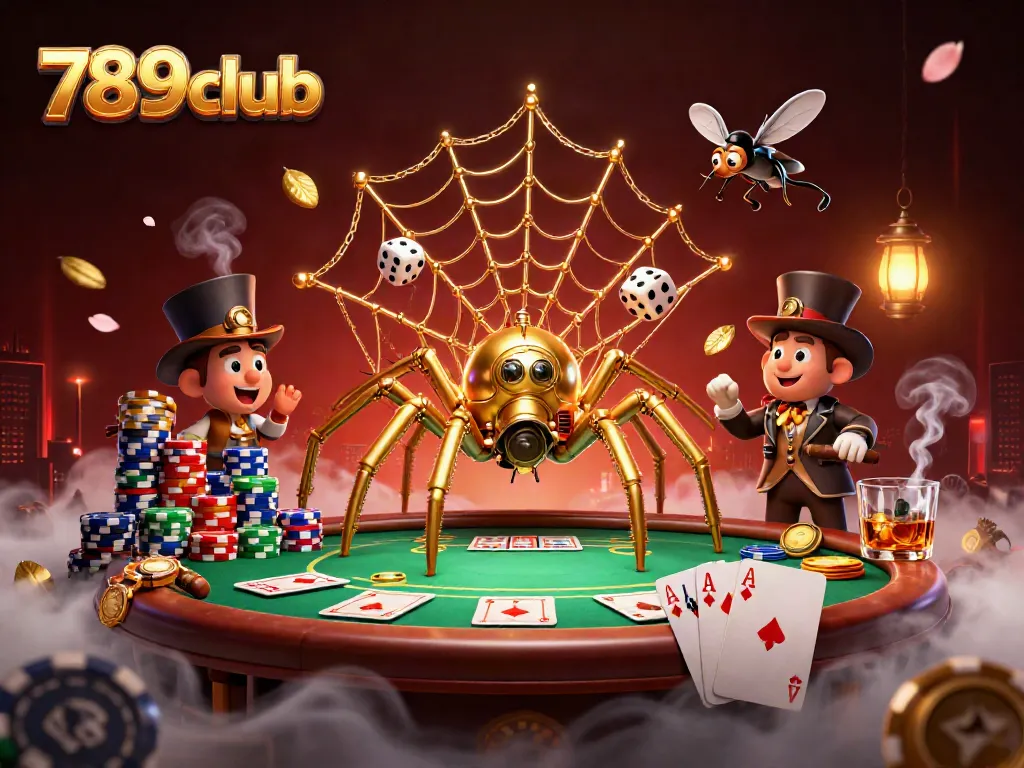 Join the excitement at 789club with a steampunk theme, showcasing captivating poker elements.
