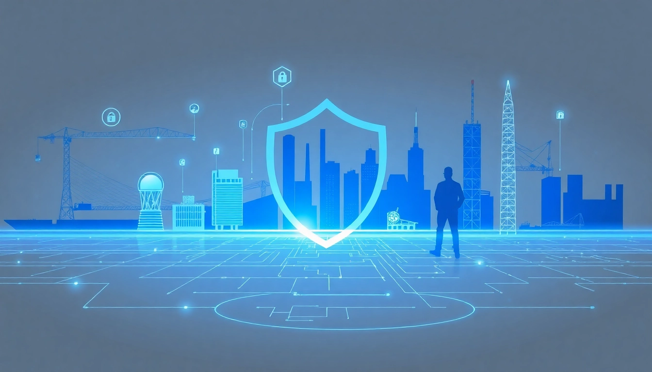 Illustration von Sicherheitsmaßnahmen gegen Industriespionage in Hamburg