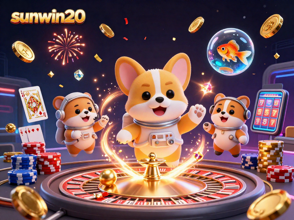 Engage in thrilling gameplay with sunwin20 at an exciting space casino adventure.