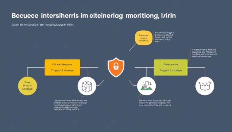 Diagramm zur Veranschaulichung von Maßnahmen gegen Industriespionage in Köln