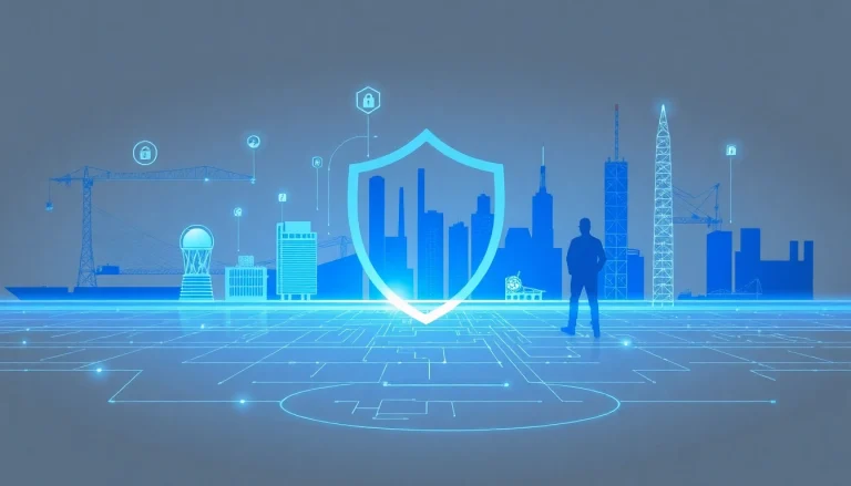 Illustration von Sicherheitsmaßnahmen gegen Industriespionage in Hamburg