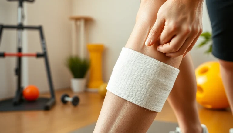 Stabilisieren Sie Ihr Knie mit der hochwertigen kniebandage für effektive Unterstützung und Komfort.
