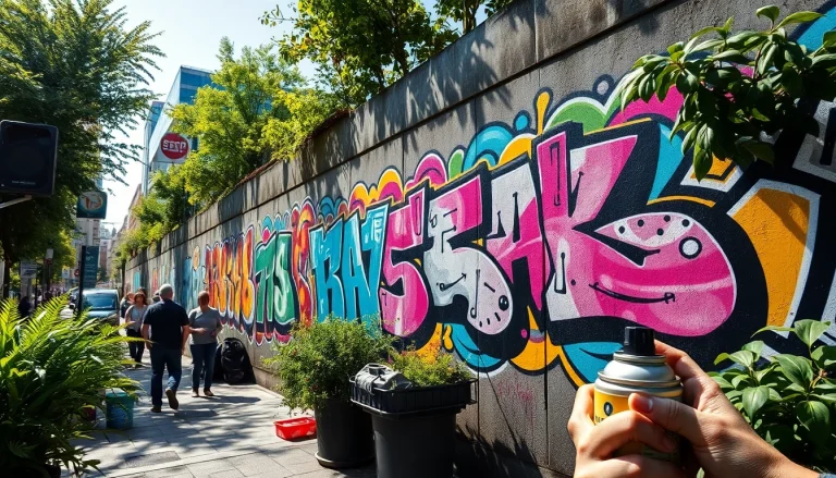 Discover vibrant graffiti Frankfurt murals that energize urban landscapes.