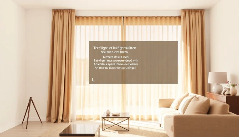 Plissee auf Maß in warmen Tönen verleiht einem modernen Wohnzimmer einladende Eleganz.