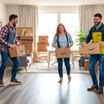 Umzugsunternehmen Wermelskirchen transportiert sorgfältig Möbel in ein neues Zuhause.