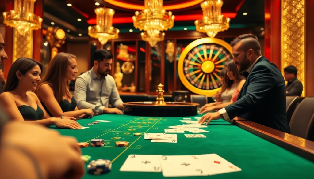Play exciting games at https://bong99.pro/ in a luxurious live casino setting.