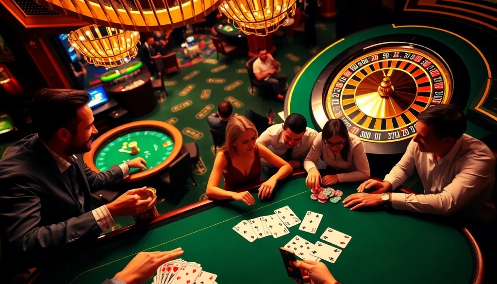 Experience high-stakes action and excitement at Fun 79's vibrant casino gaming scene.