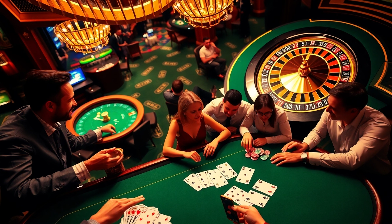 Experience high-stakes action and excitement at Fun 79's vibrant casino gaming scene.