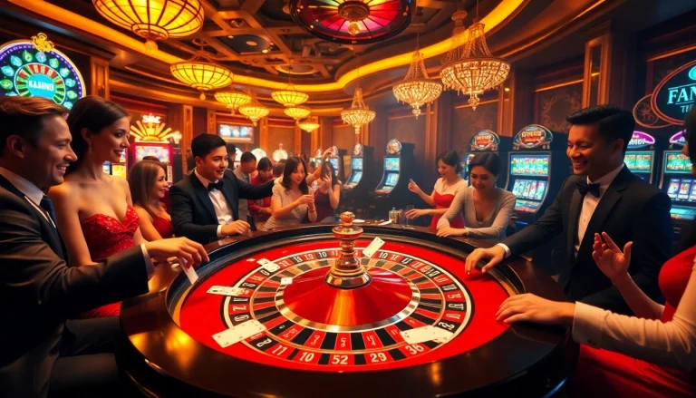 Experience the excitement of gambling at luxury casinos with nohu-themed elements.