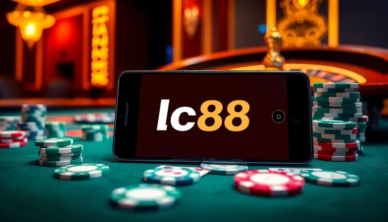 Engaging with the lc88 app for an immersive online gambling experience.