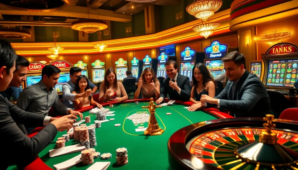 Trải nghiệm sự hứng khởi của cá cược tại https://luck8.com với các cảnh casino sống động khi người chơi chiến thắng và tận hưởng nhiều trò chơi khác nhau.