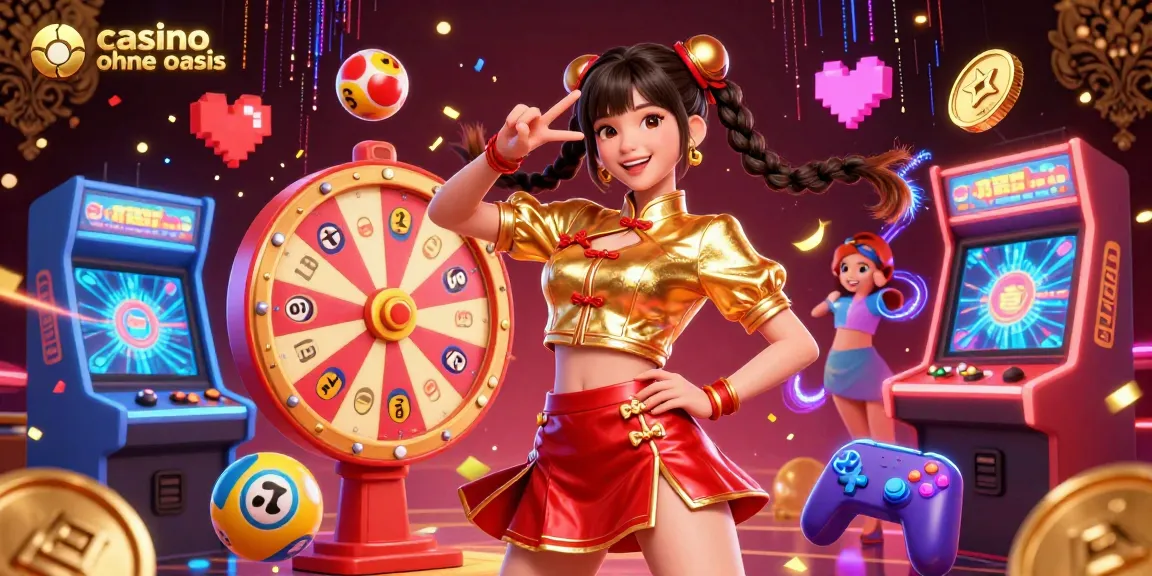 Play exciting games at casino ohne oasis with vibrant visuals and engaging slot machines.